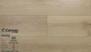 Sàn gỗ Camsan 625 Naturel Mese 8mm V  Modern Aqua