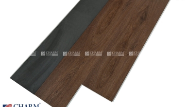 Sàn gỗ nhựa hèm khóa Charm SPC – 06 (Mellow Chestnut) 