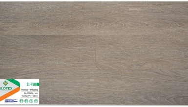 Sàn gỗ nhựa hèm khóa Glotex S480 (Pastis Allover)