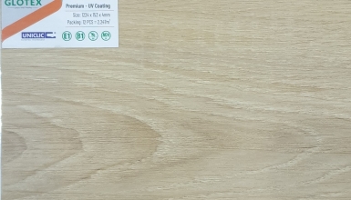 Sàn gỗ nhựa hèm khóa Glotex S477 (Santana Oak)