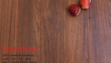 Sàn gỗ công nghiệp Đức Hornitex 557 – 10 – AC4 (1292x136x10mm)