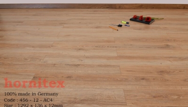 Sàn gỗ công nghiệp Đức Hornitex 456 – 12 – AC4 (1292x136x12mm)