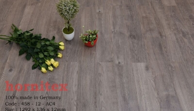 Sàn gỗ công nghiệp Đức Hornitex 458 – 12 – AC4 (1292x136x12mm)