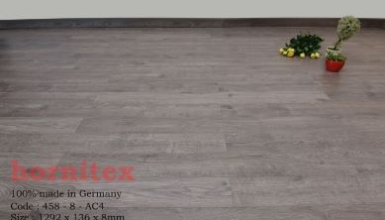 Sàn gỗ công nghiệp Đức Hornitex 458 – 8 – AC4 (1292x136x8mm)