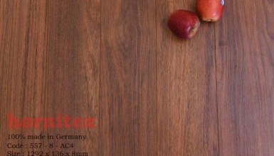 Sàn gỗ công nghiệp Đức Hornitex 557 – 8 – AC4 (1292x136x8mm)